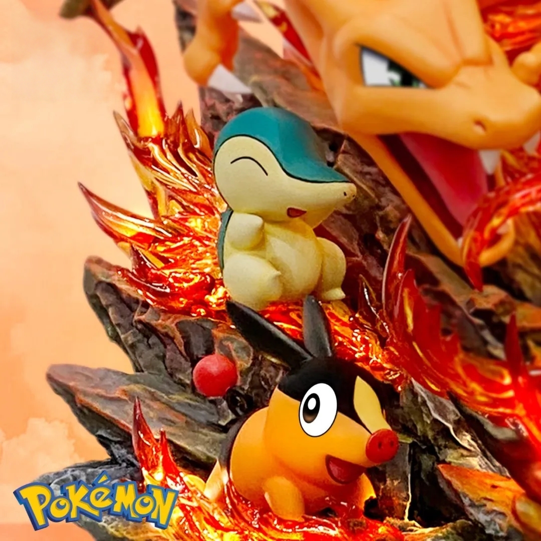 Pokemon Fire Collection Series Statue
