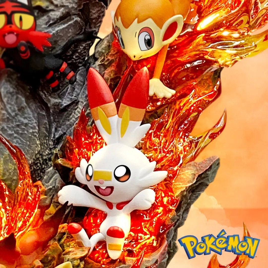 Pokemon Fire Collection Series Statue