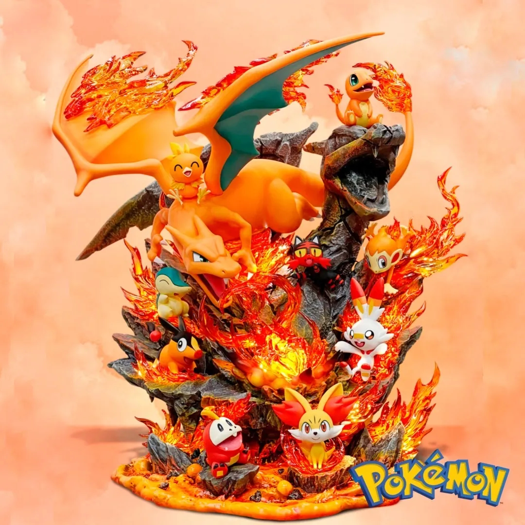 Pokemon Fire Collection Series Statue