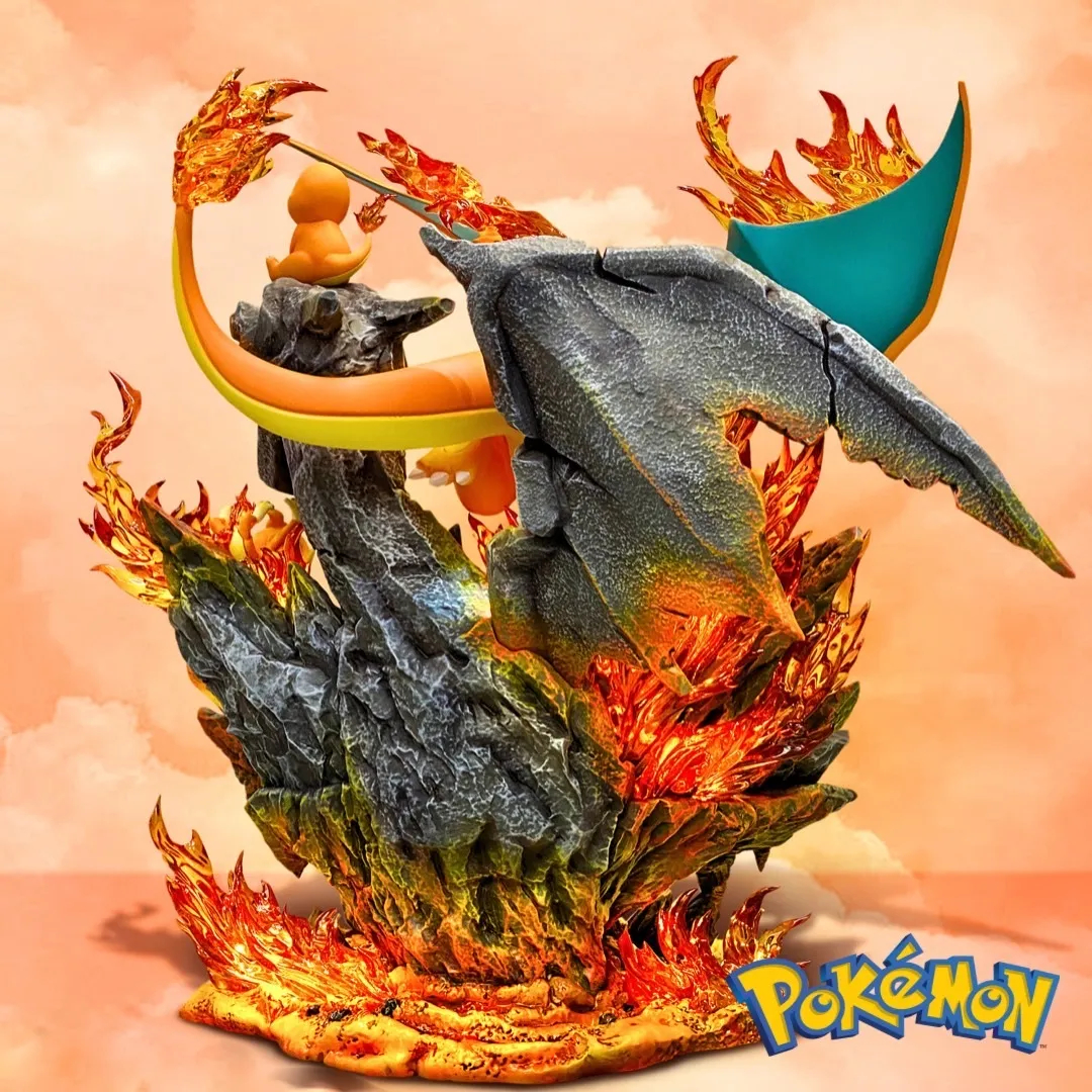 Pokemon Fire Collection Series Statue