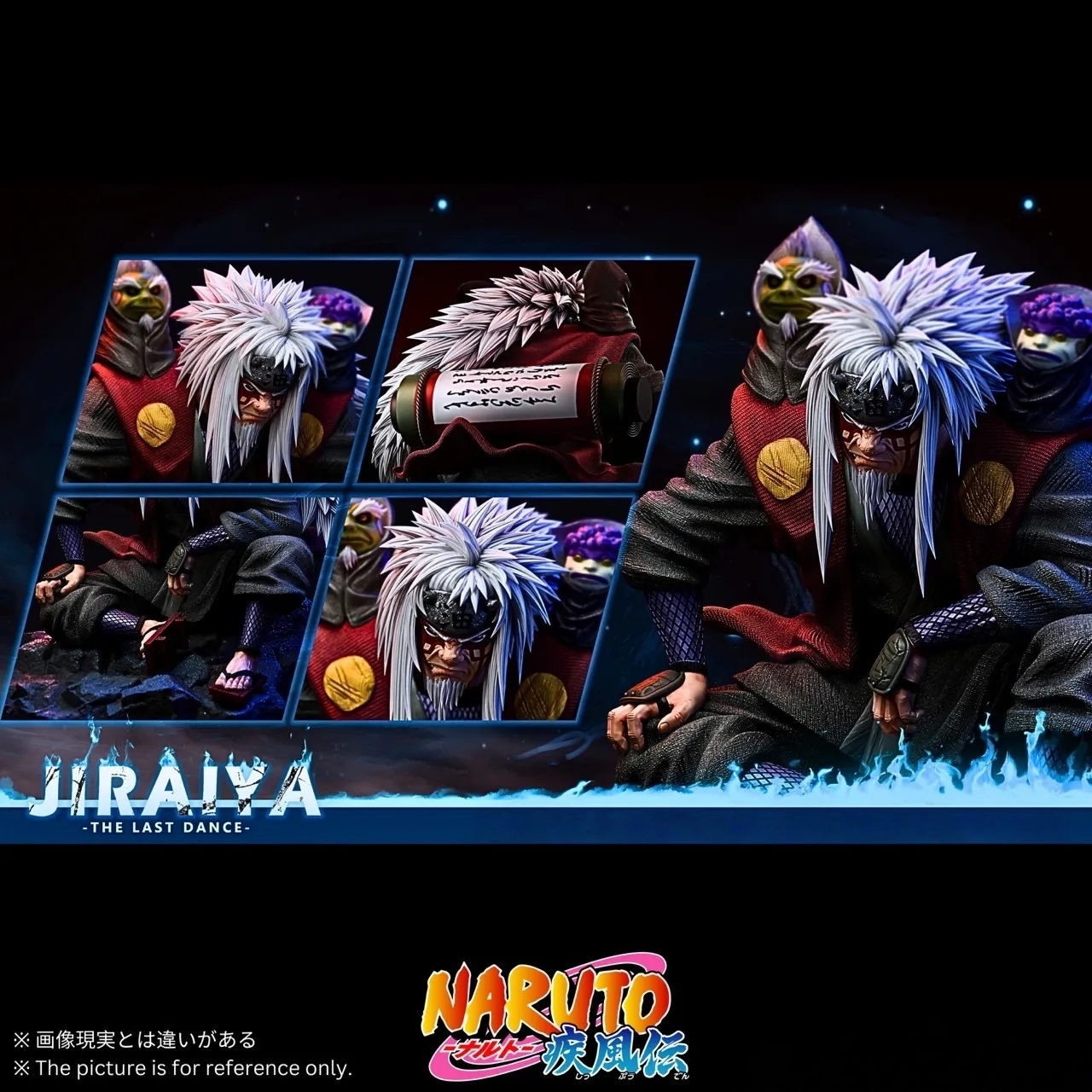 Naruto Jiraiya Sage Mode Statue