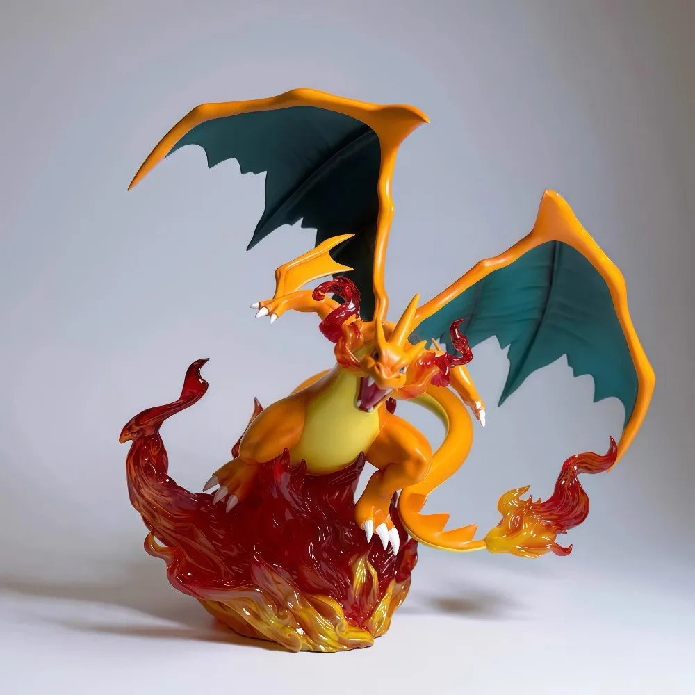 Pokemon Mega Charizard Y Statue