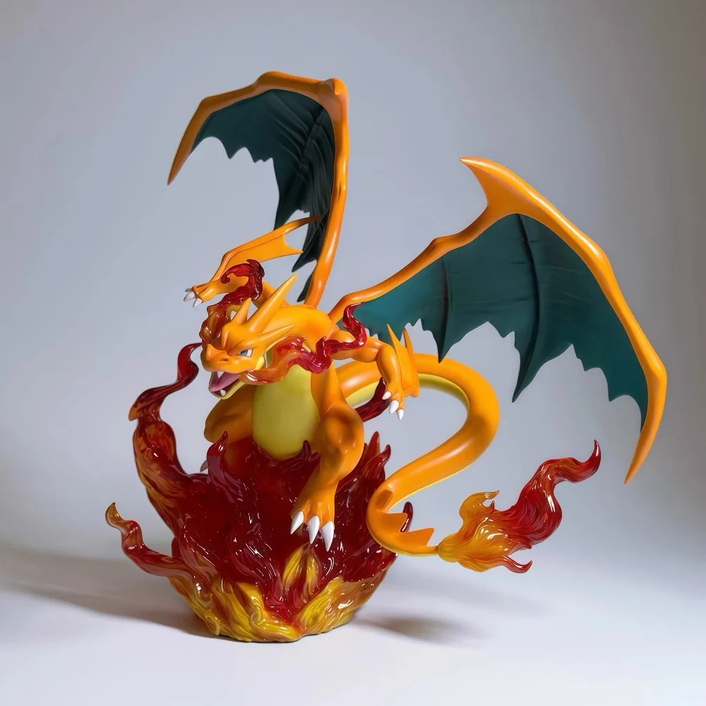 Pokemon Mega Charizard Y Statue