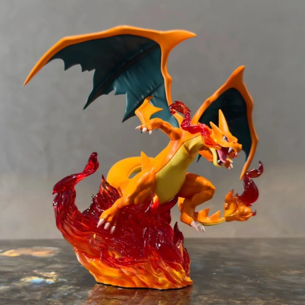 Pokemon Mega Charizard Y Statue