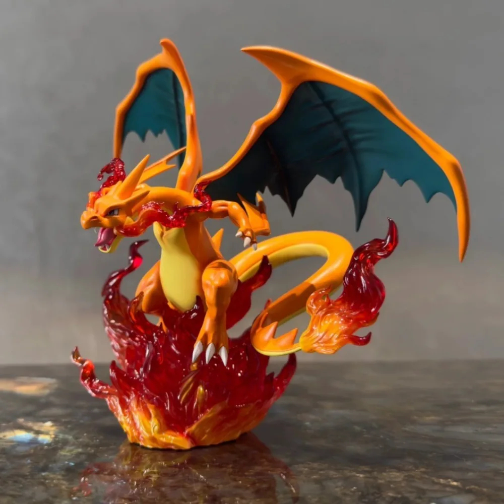 Pokemon Mega Charizard Y Statue