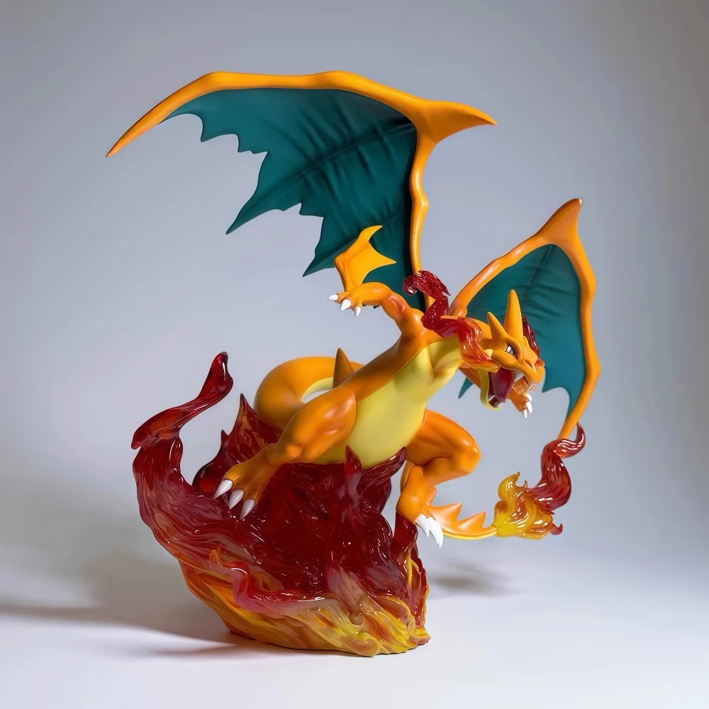 Pokemon Mega Charizard Y Statue