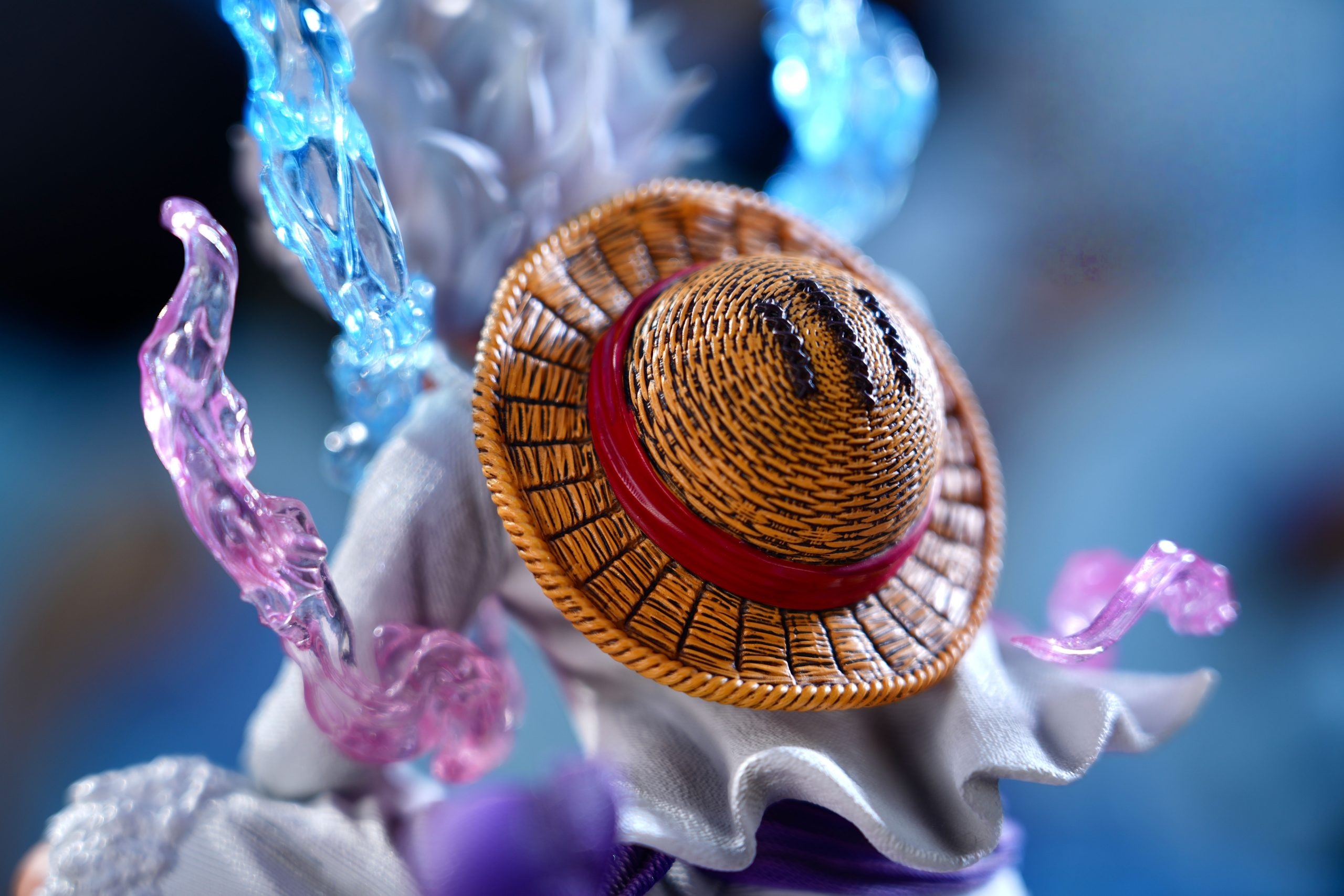 One Piece Nika Luffy Sitting Statue