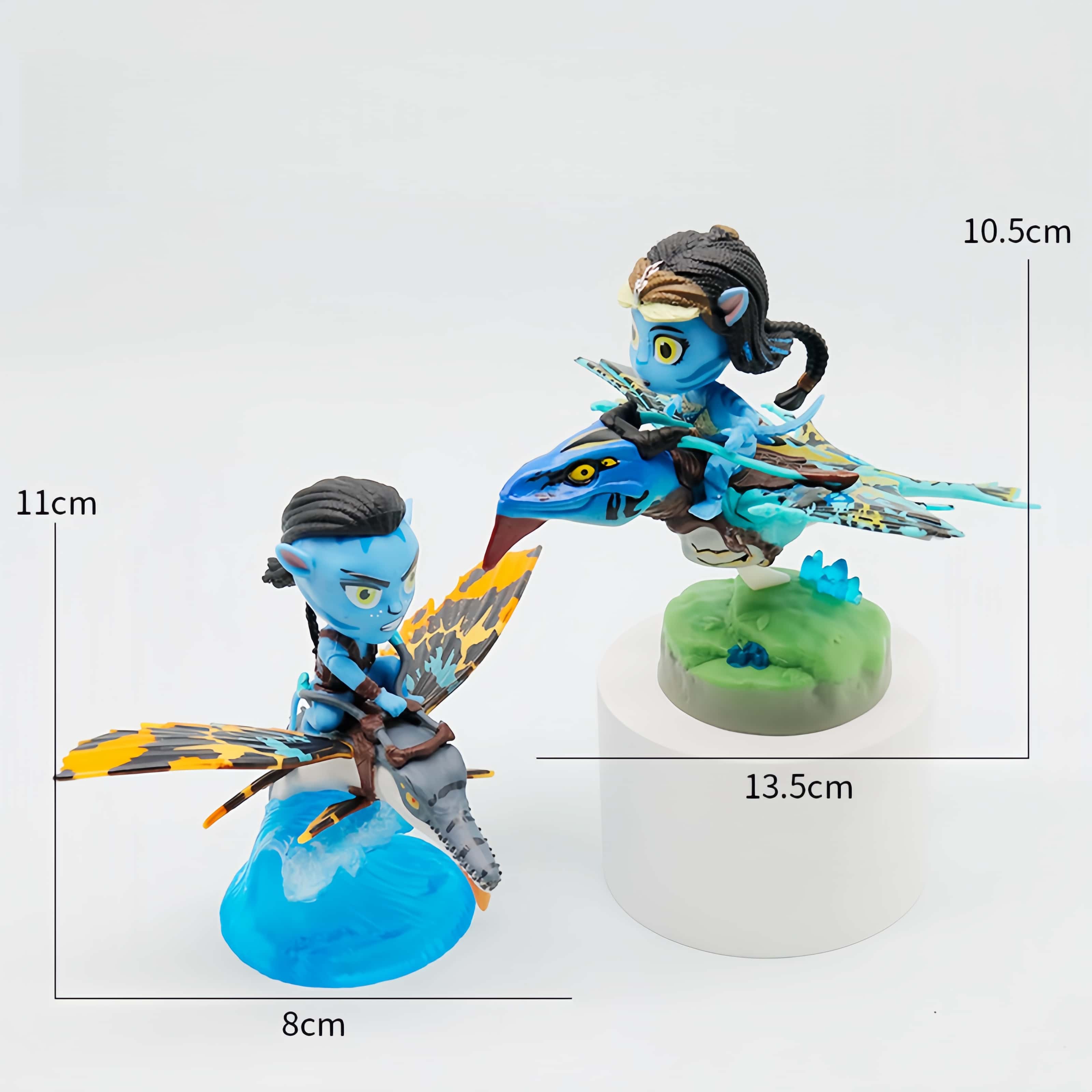 Avatar the Way of Water Cute Figure 2pcs