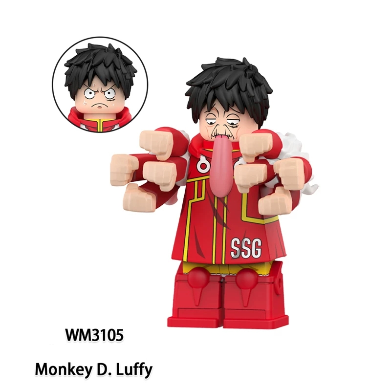 2026 New One Piece Figure Building Blocks