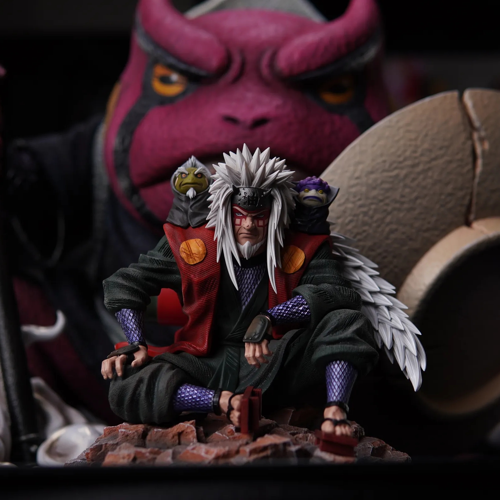 Naruto Jiraiya Sage Mode Statue