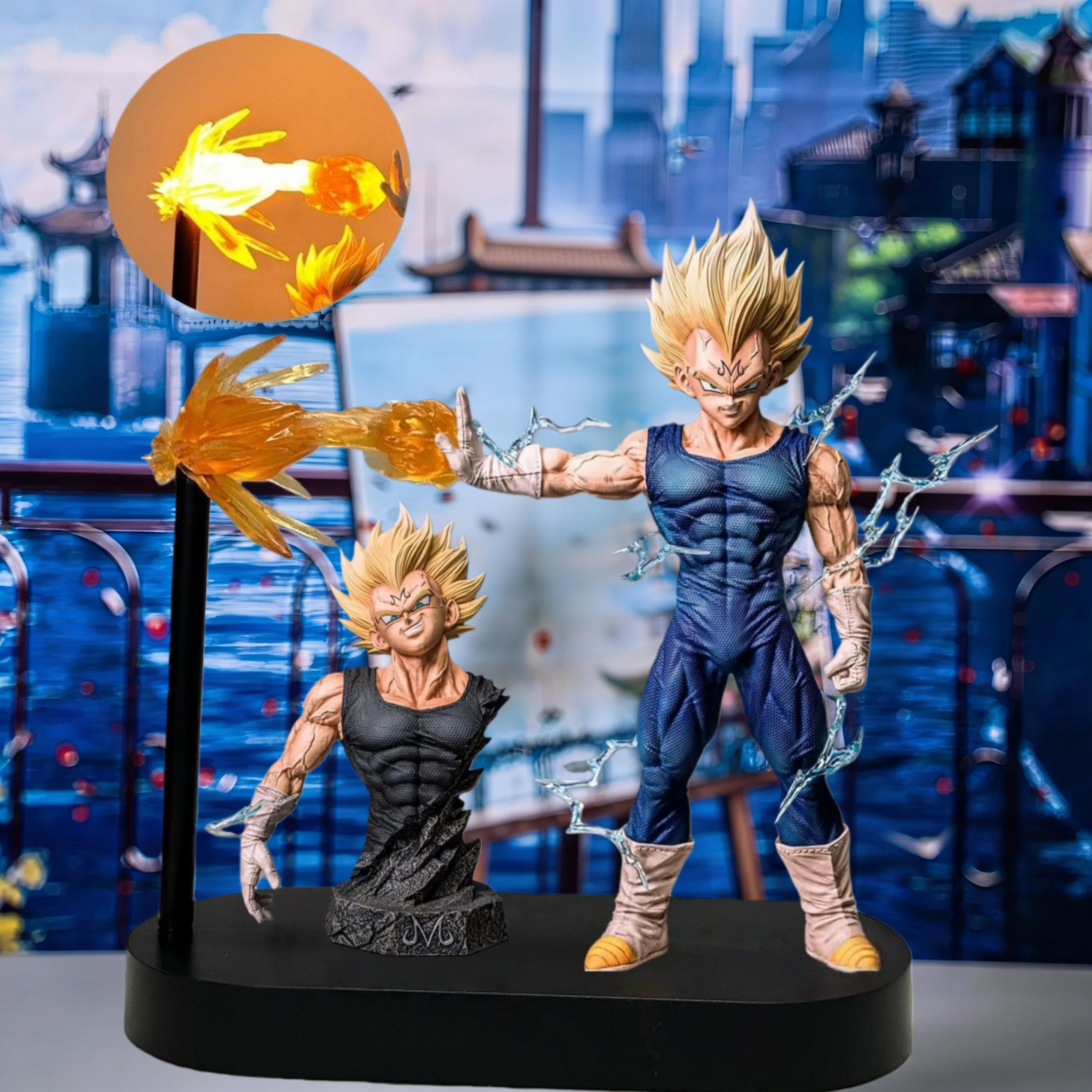 Dragon Ball Z Majin Vegeta Statue(Buy 1 Free 1)
