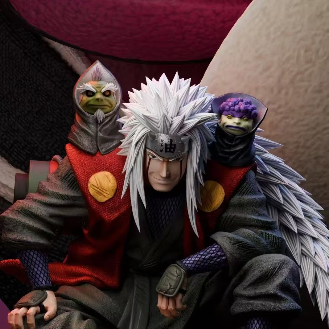 Naruto Jiraiya Sage Mode Statue