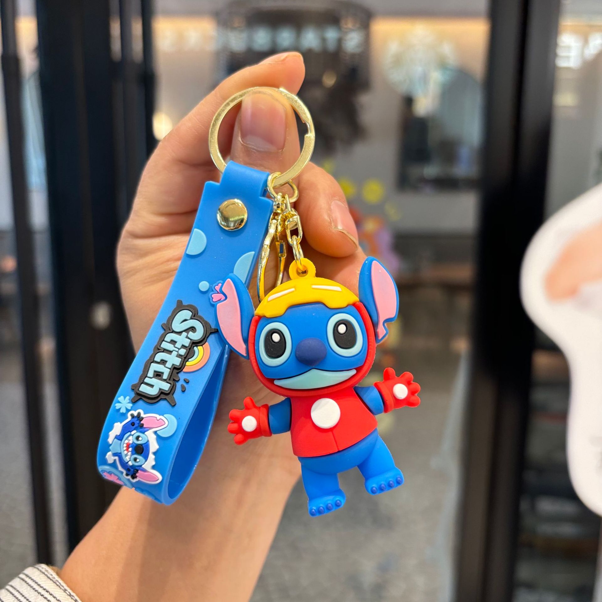 2026 New Stitch Superhero Cute Keychain