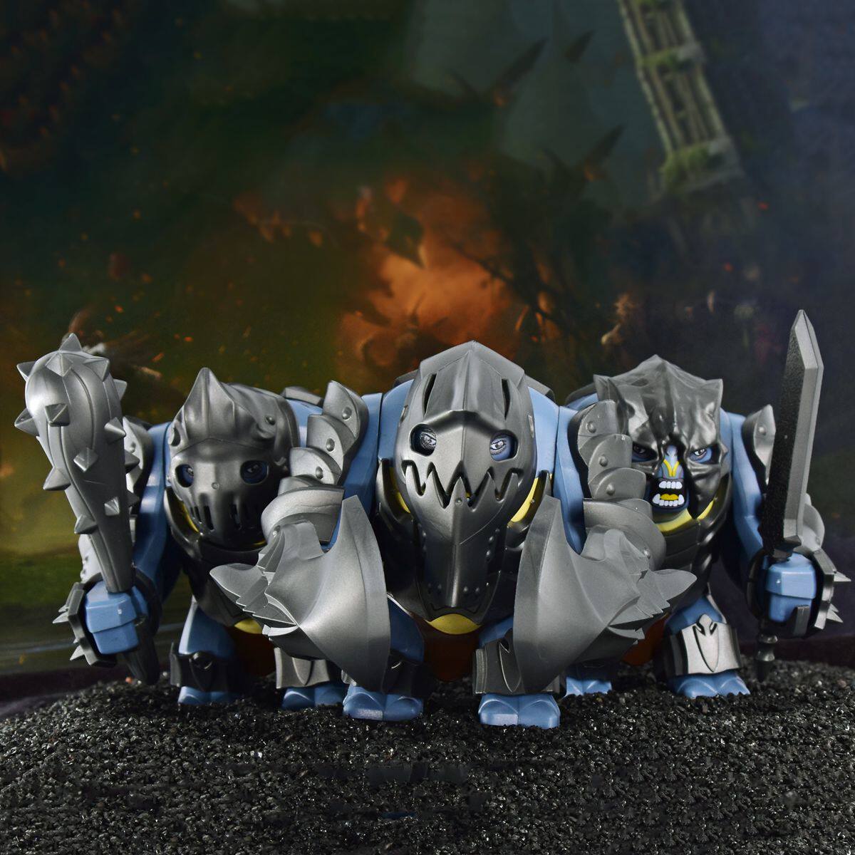 2026 New Armored Troll Figure Building Blocks