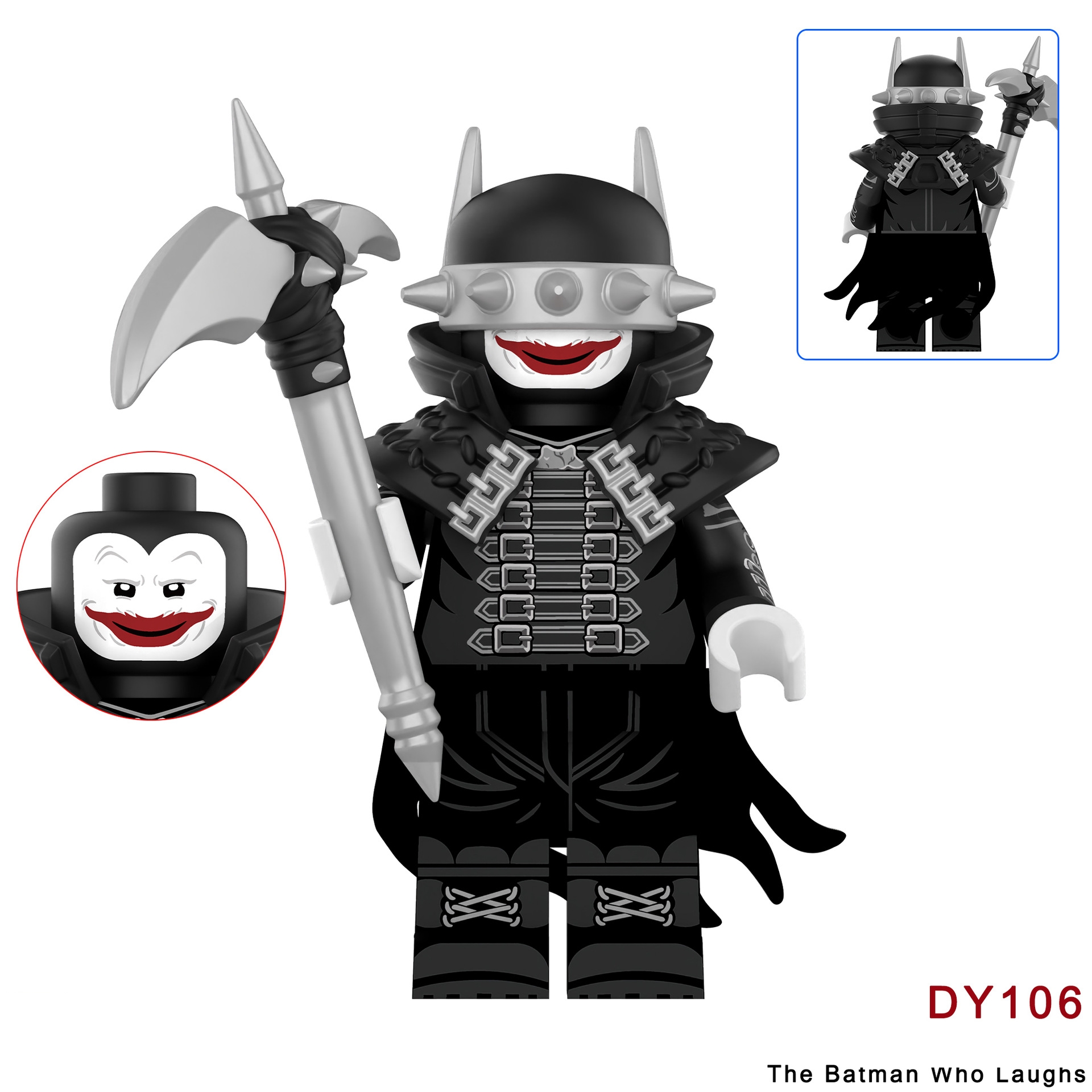 2025 New The Batman Who Laughs Figure Building Blocks