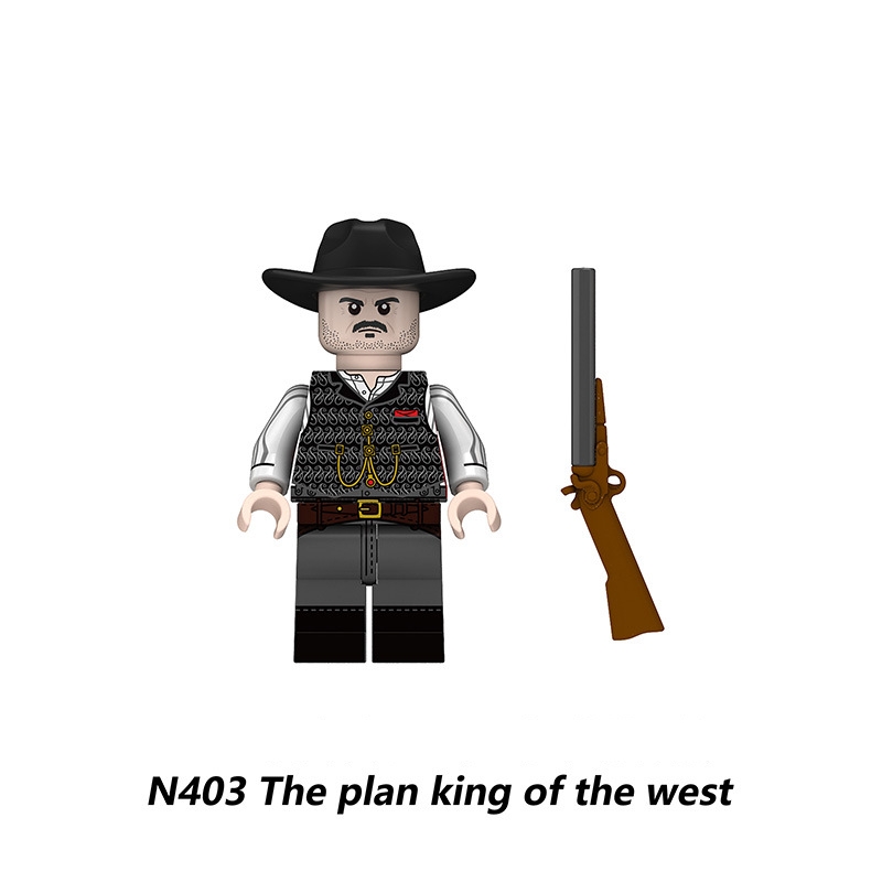 2026 New Western Cowboy Series Figure Building Blocks