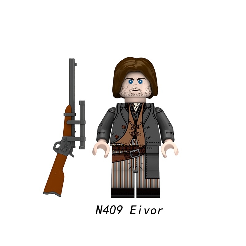 2026 New Western Cowboy Series Figure Building Blocks