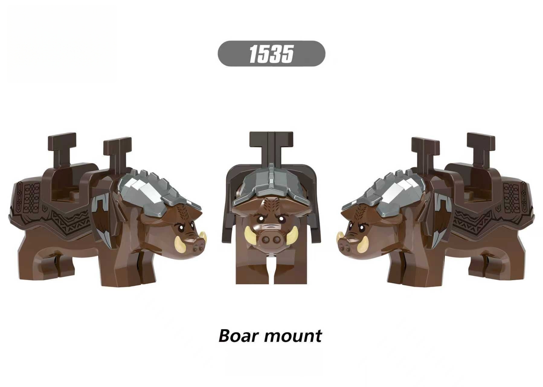 2026 New The Lord of the Rings Dwarf Warriors Figure Building Blocks