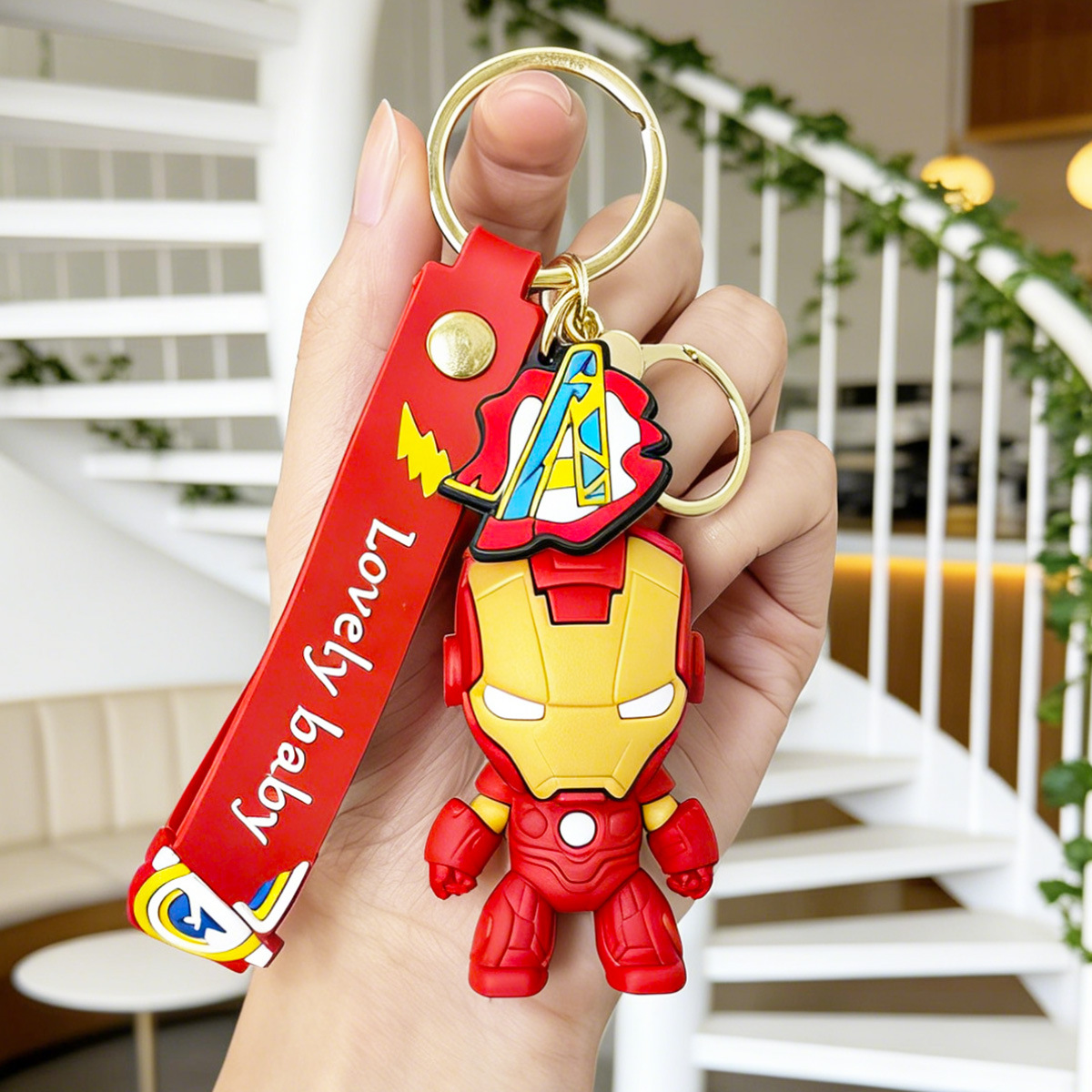 2026 New Superhero Cute Keychain