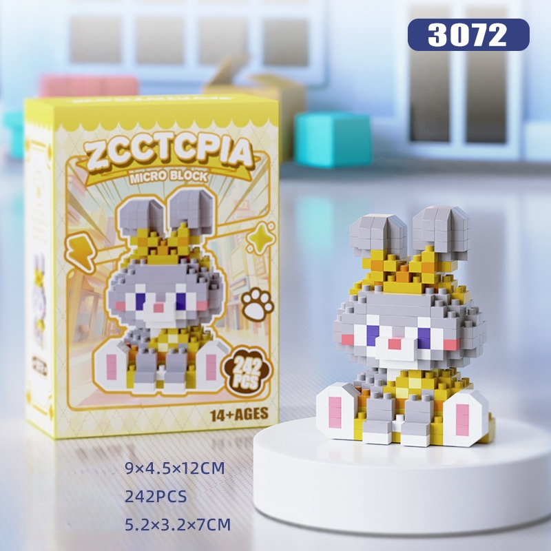 Zootopia Figure Cute Micro Blocks