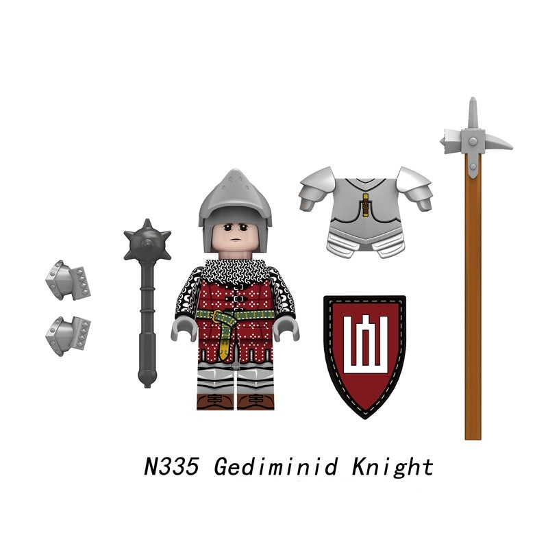 2026 New Middle Ages Knights  Figure Building Blocks