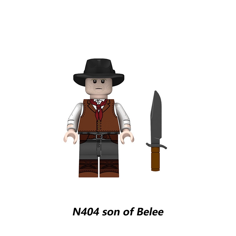2026 New Western Cowboy Series Figure Building Blocks