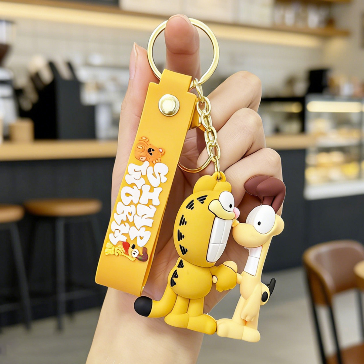 2026 New Garfield Cute Keychain