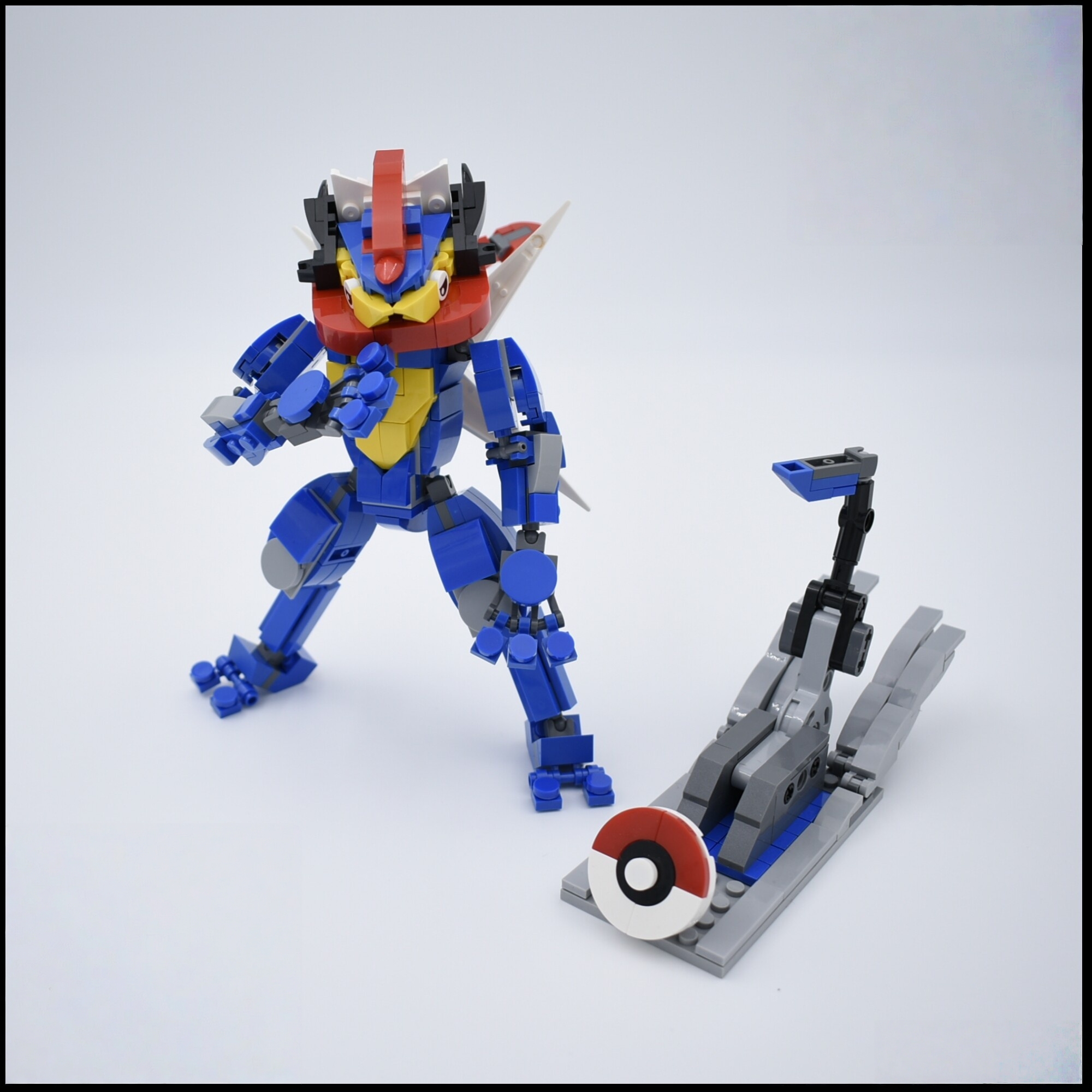 Pokemon Greninja Figure Building Blocks