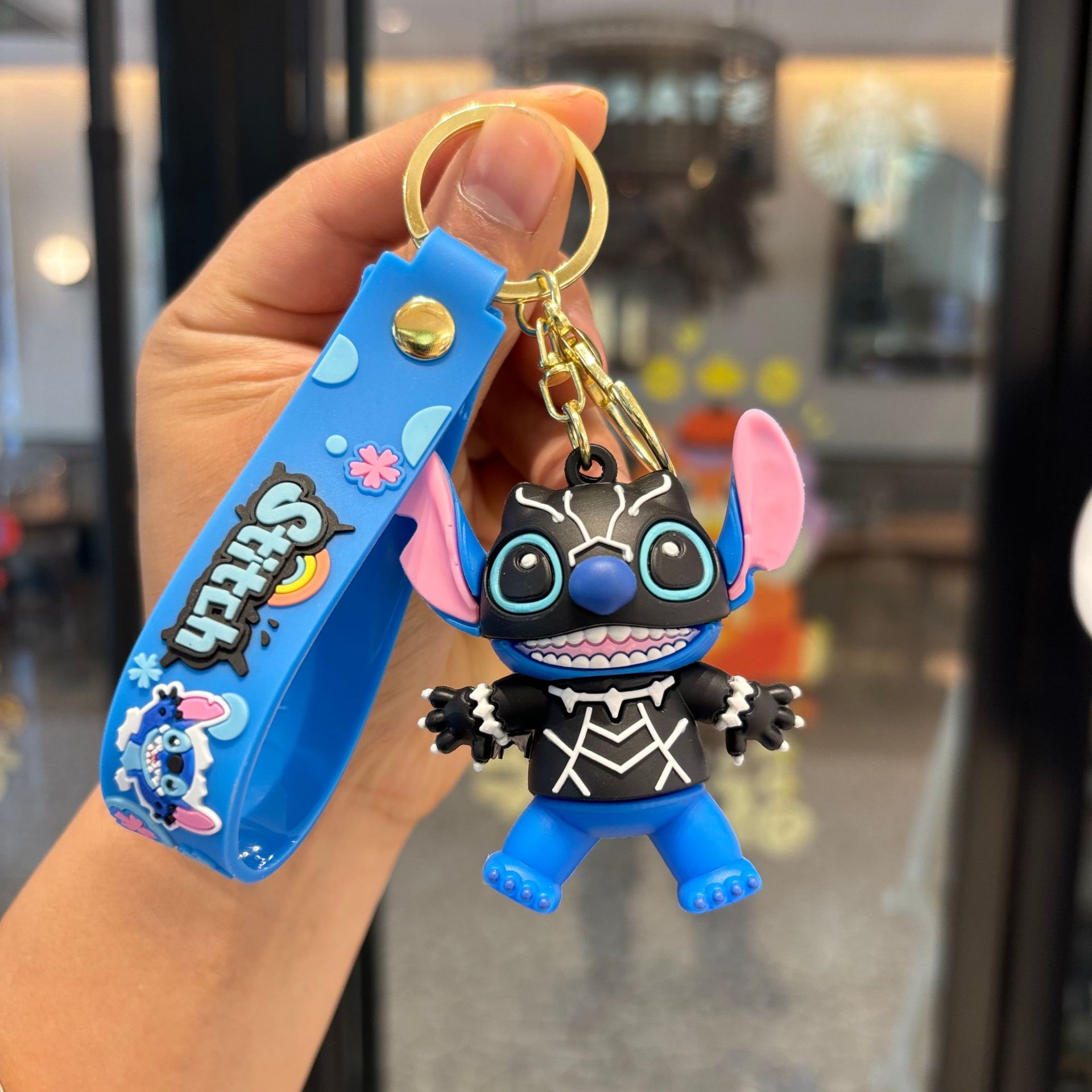 2026 New Stitch Superhero Cute Keychain