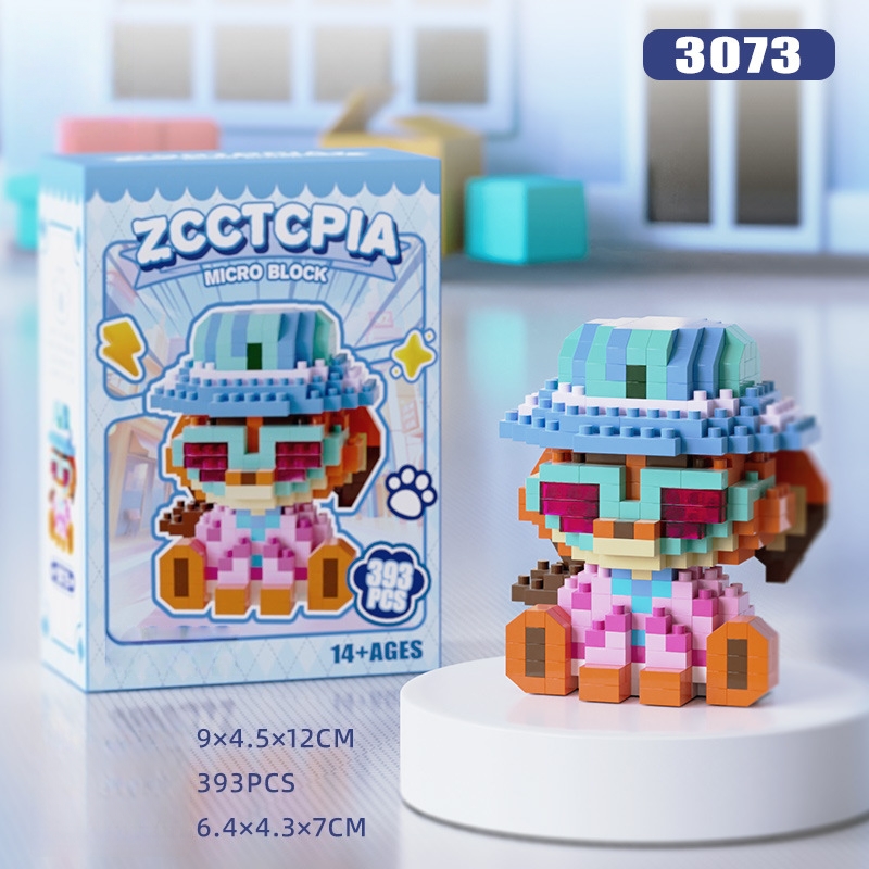 Zootopia Figure Cute Micro Blocks