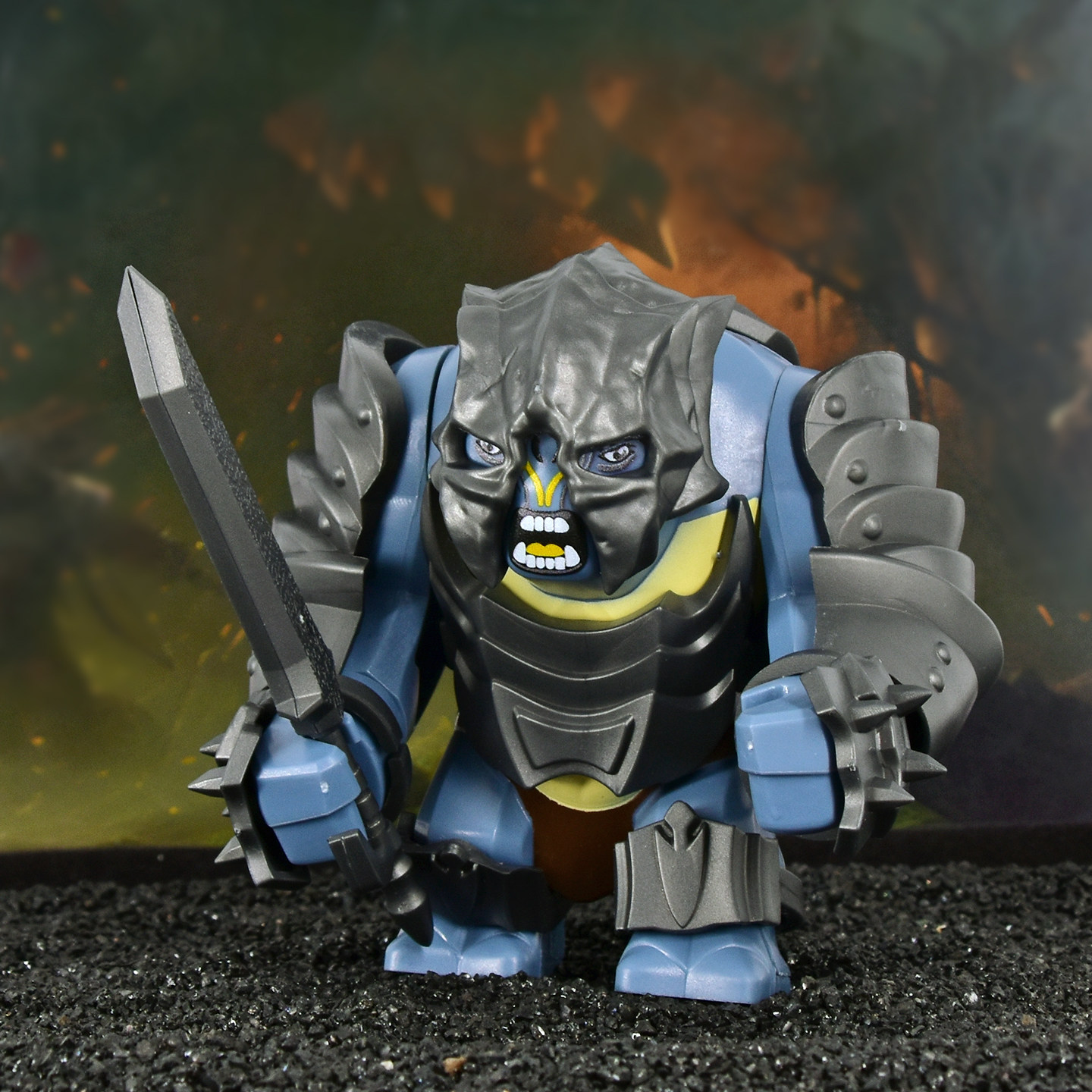 2026 New Armored Troll Figure Building Blocks