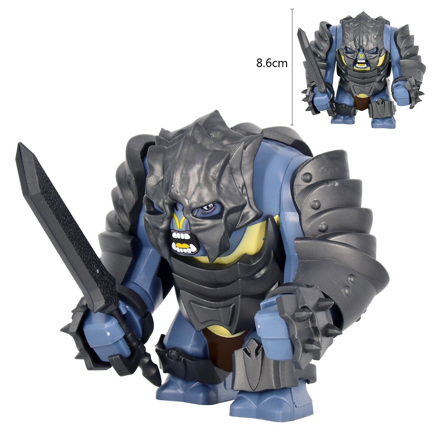 2026 New Armored Troll Figure Building Blocks