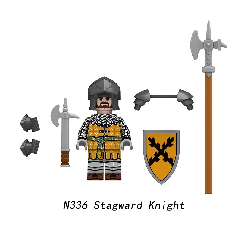 2026 New Middle Ages Knights  Figure Building Blocks