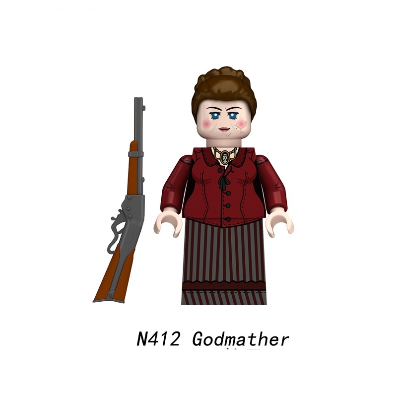 2026 New Western Cowboy Series Figure Building Blocks