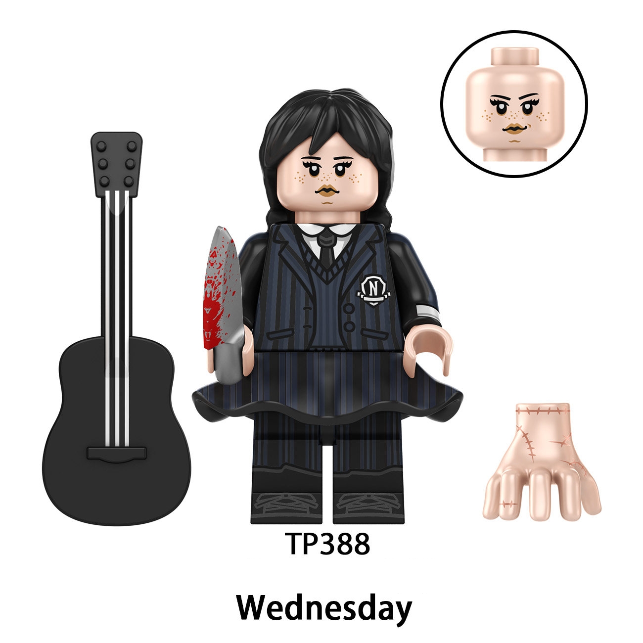 2026 New Wednesday Figure Building Blocks