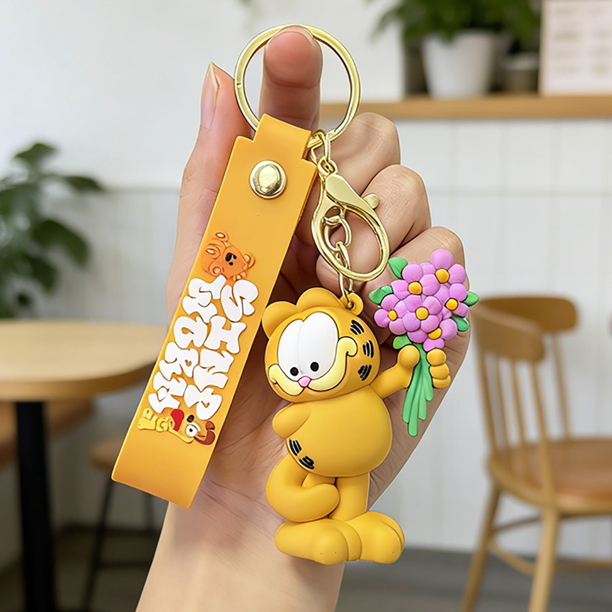2026 New Garfield Cute Keychain