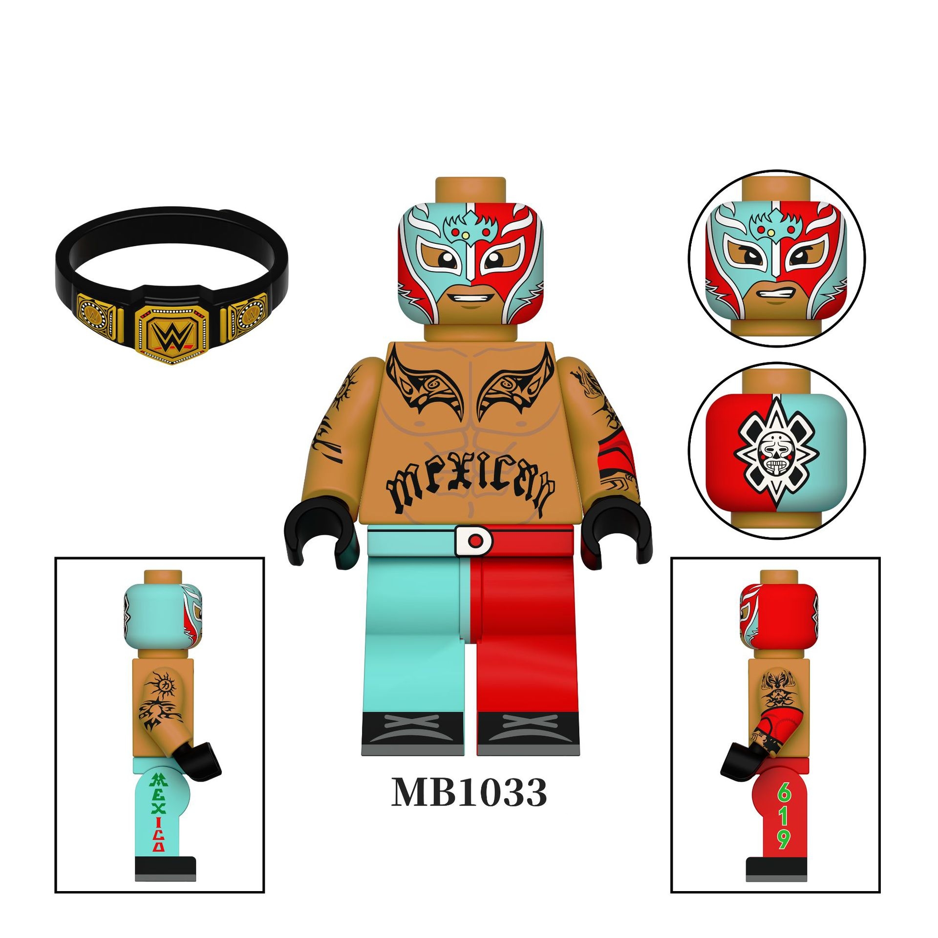 2026 New Wrestling Figure Building Blocks
