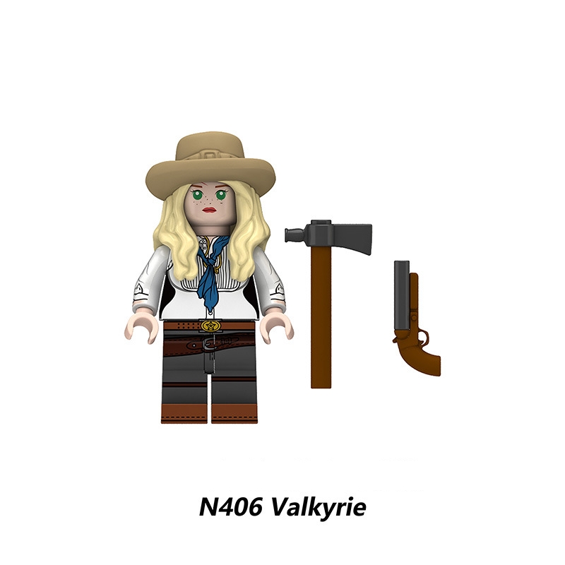 2026 New Western Cowboy Series Figure Building Blocks