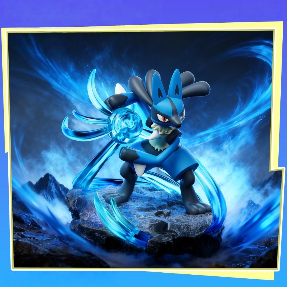 2026 New Pokemon Combat Scene Statue