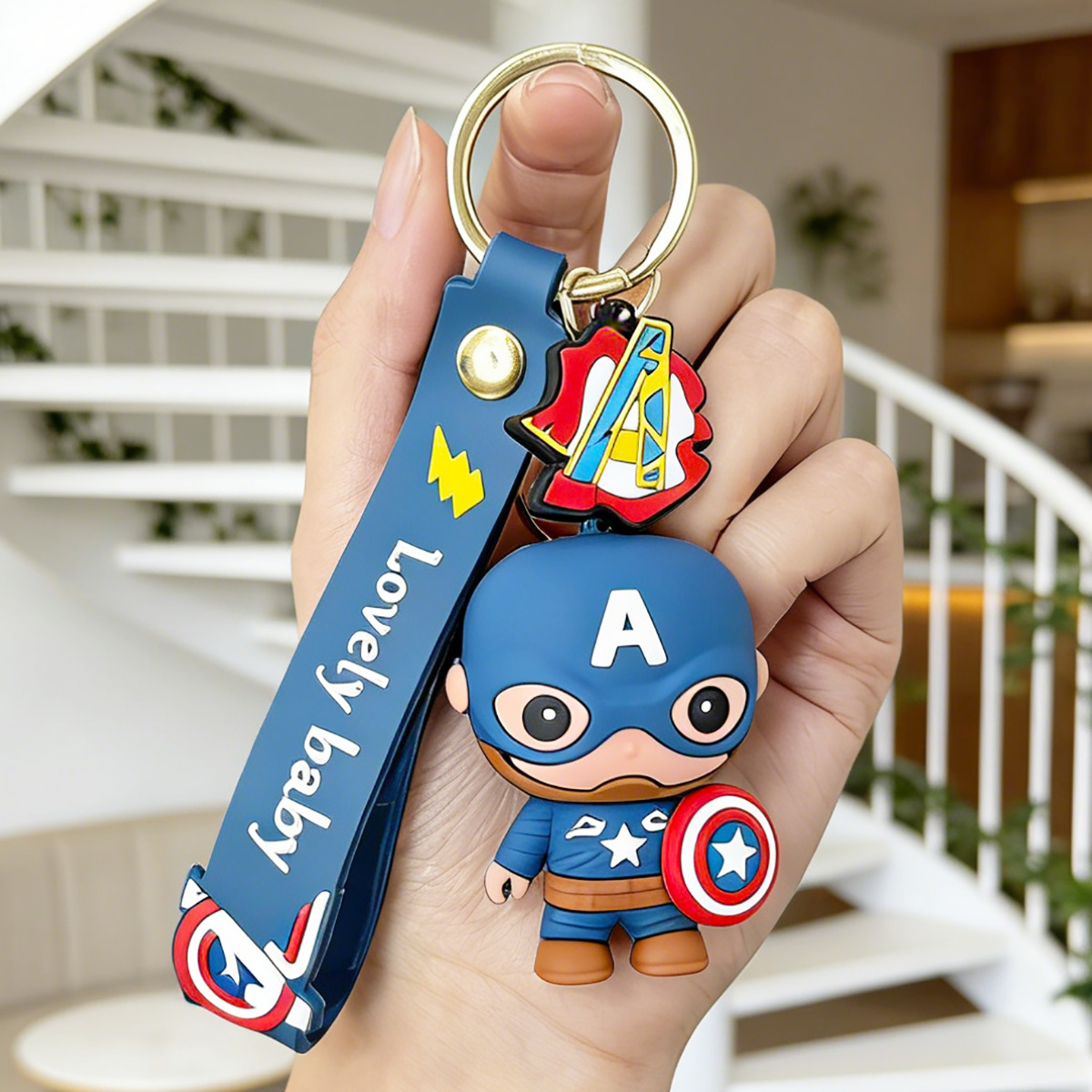 2026 New Superhero Cute Keychain