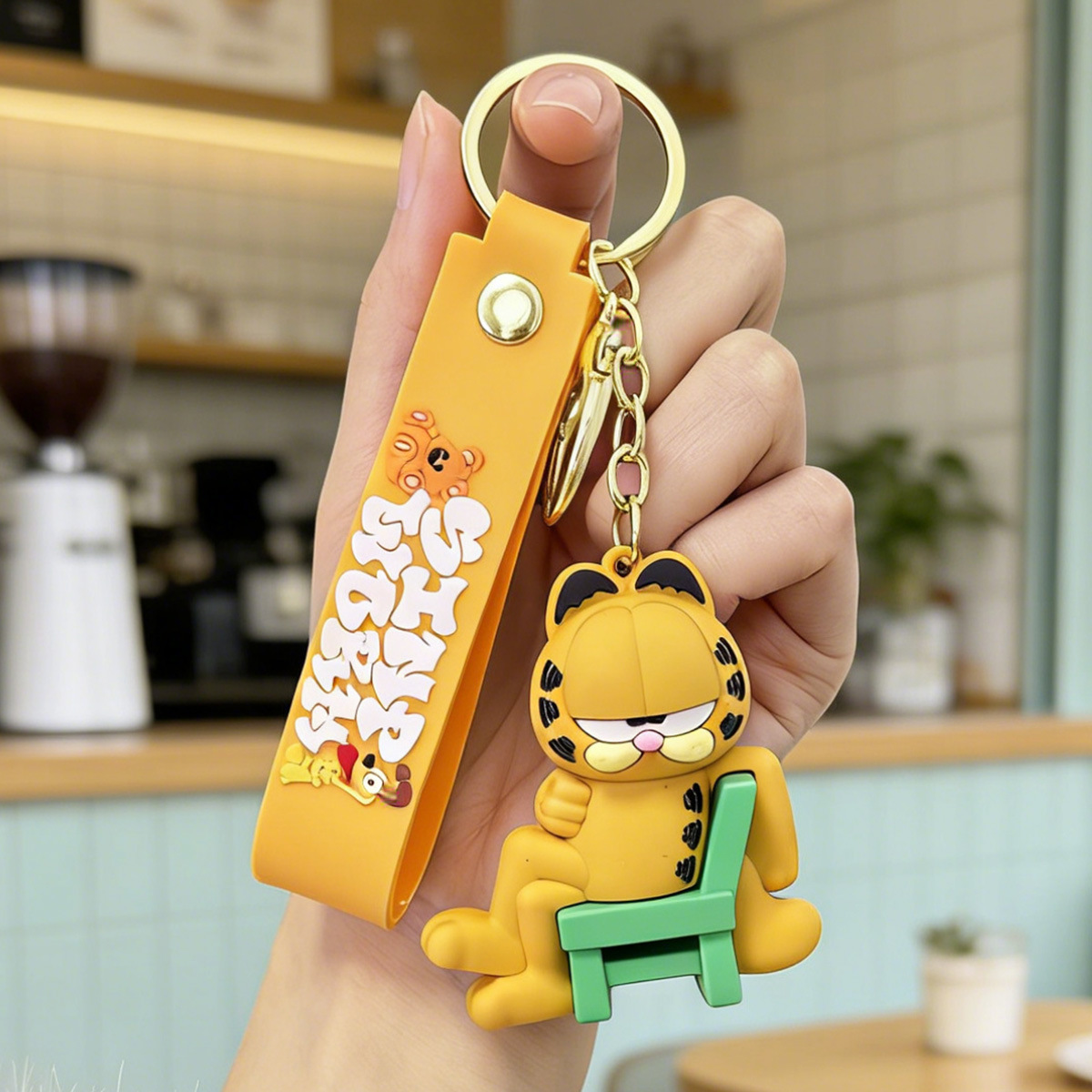 2026 New Garfield Cute Keychain
