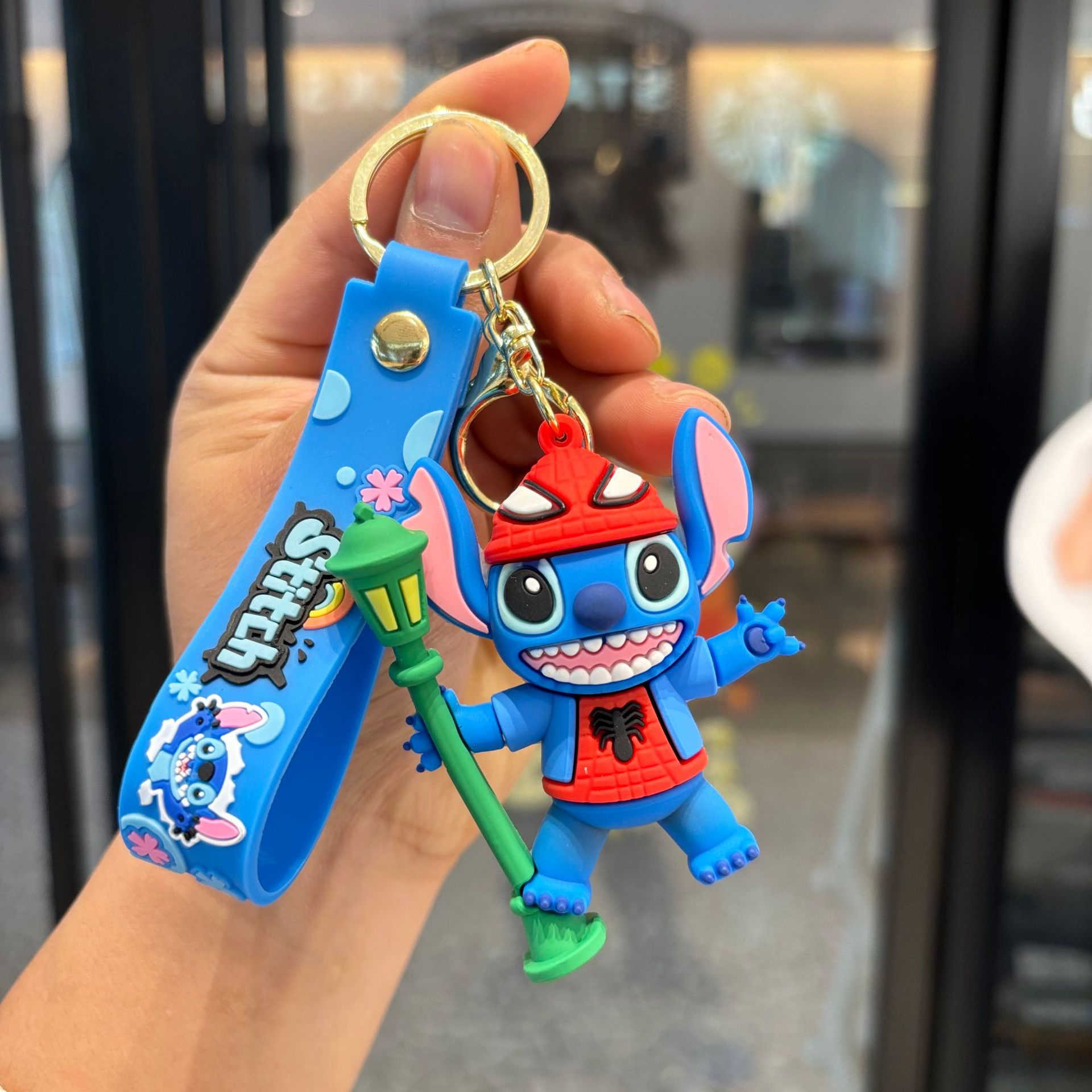 2026 New Stitch Superhero Cute Keychain