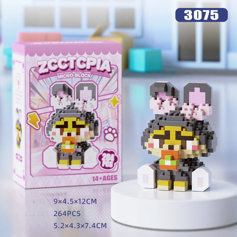 Zootopia Figure Cute Micro Blocks