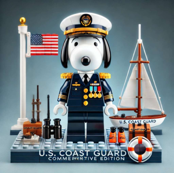 2026 New Snoopy Military Series Figure Building Blocks