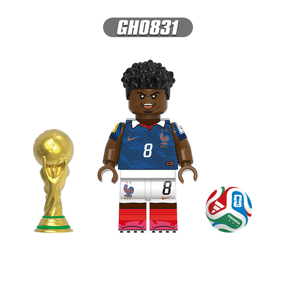 2026 New Football Team Figure Building Blocks