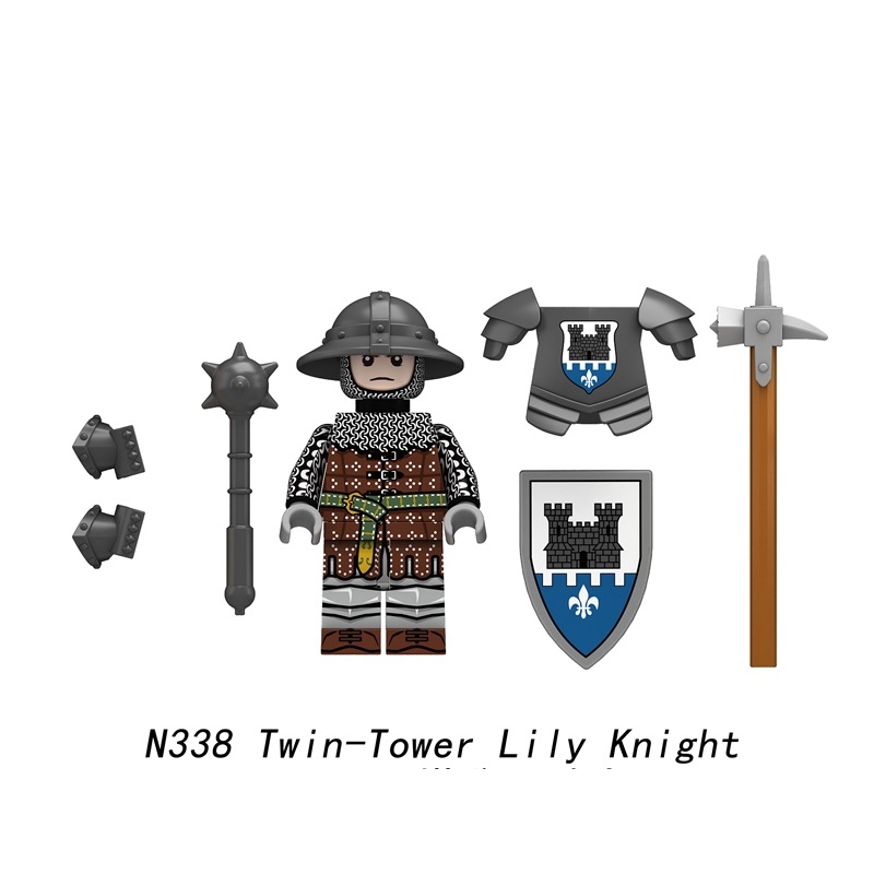 2026 New Middle Ages Knights  Figure Building Blocks