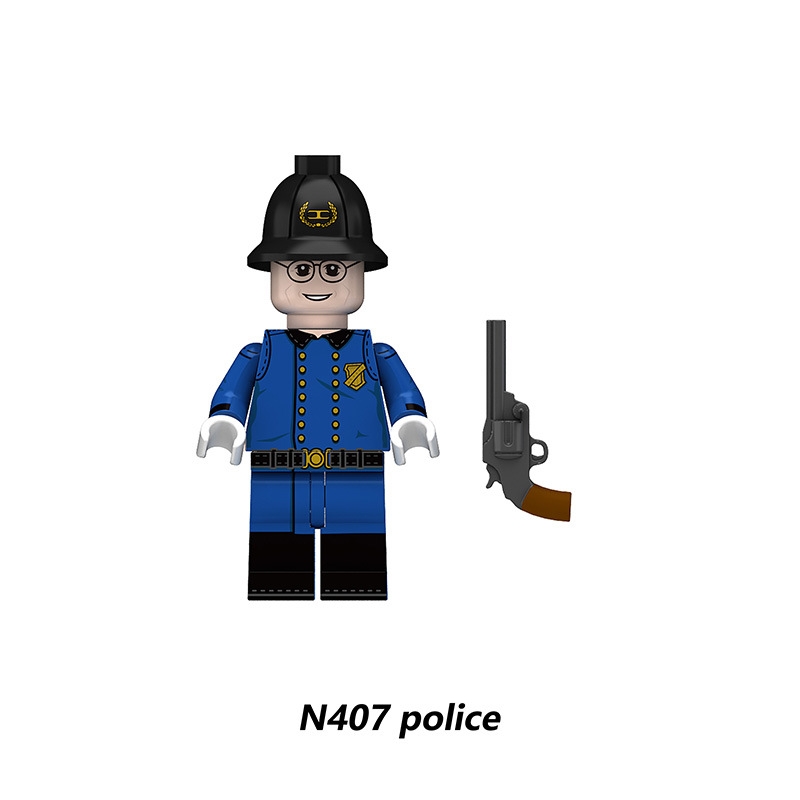 2026 New Western Cowboy Series Figure Building Blocks