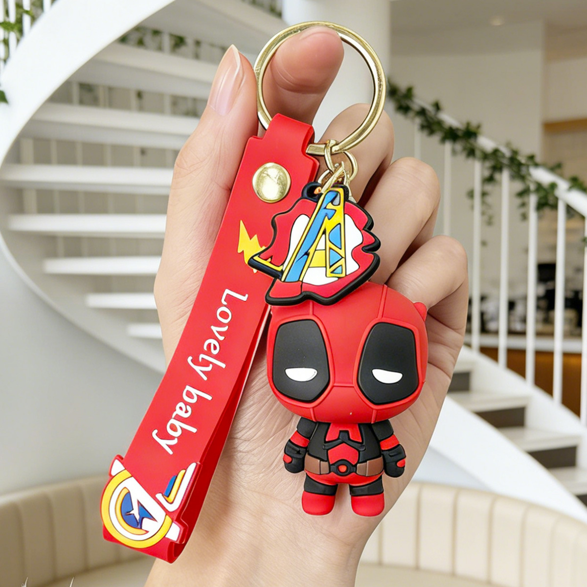 2026 New Superhero Cute Keychain