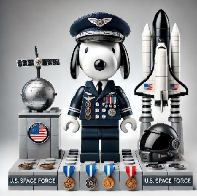 2026 New Snoopy Military Series Figure Building Blocks