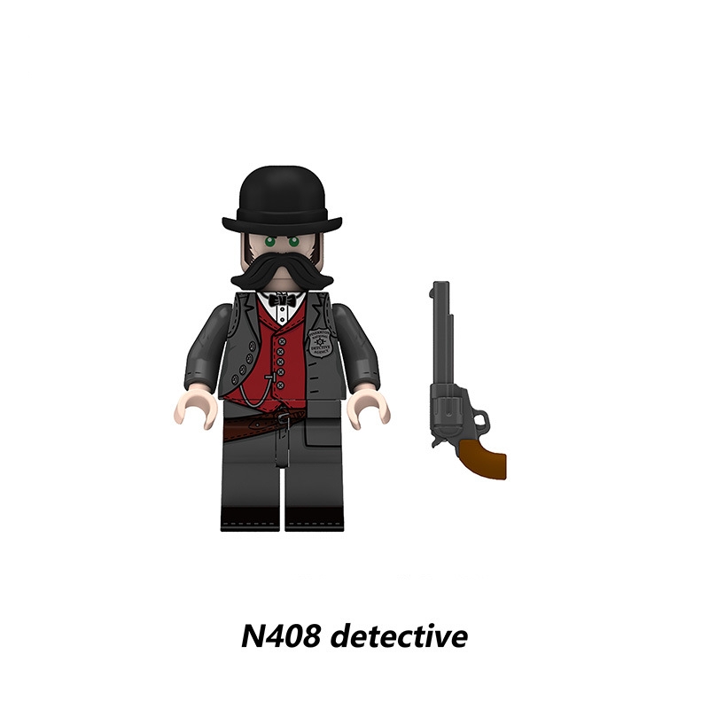 2026 New Western Cowboy Series Figure Building Blocks